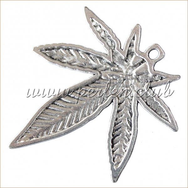 Leaf, Antique silver