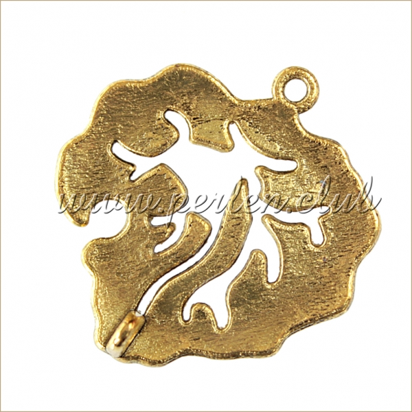 Leaf, Antique gold