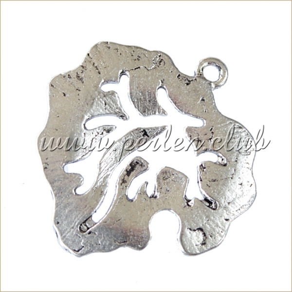 Leaf, Antique silver