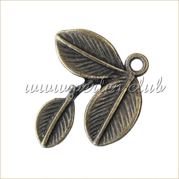 Leaf, Antique bronze