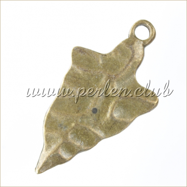 Leaf, Antique bronze