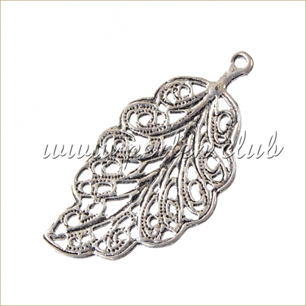 Leaf, Antique silver