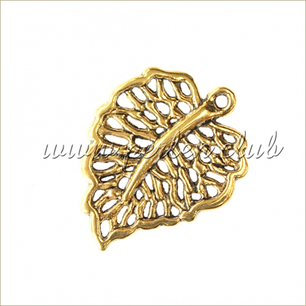 Leaf, Antique gold