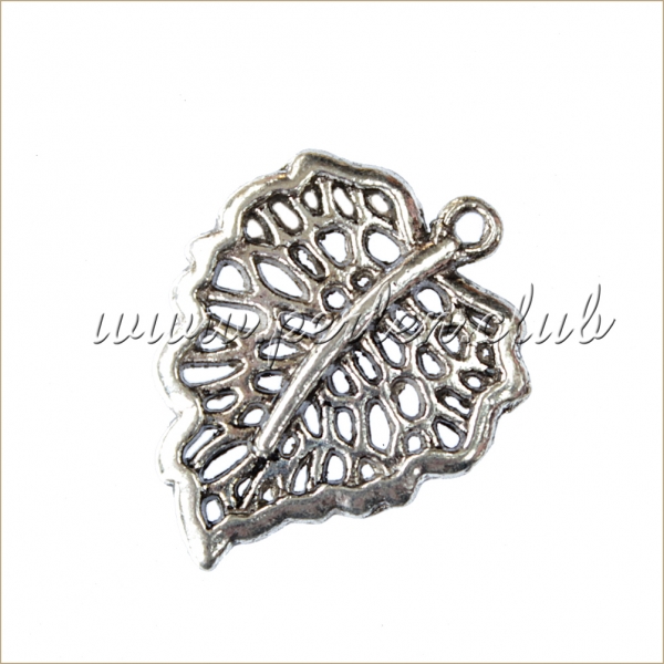 Leaf, Antique silver