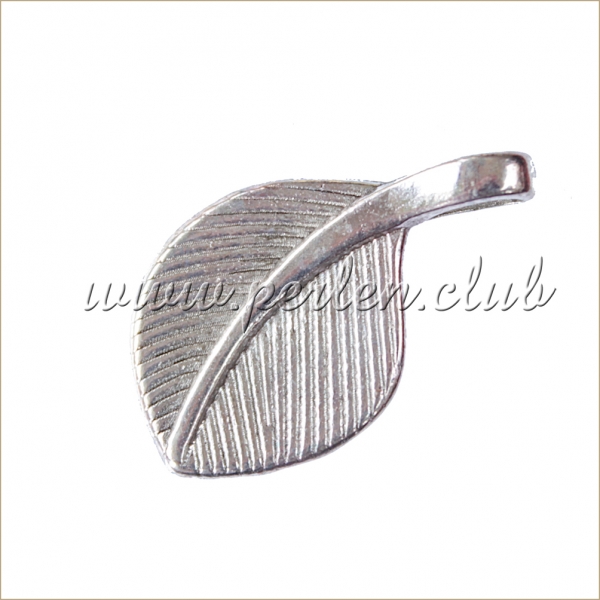 Leaf, Antique silver