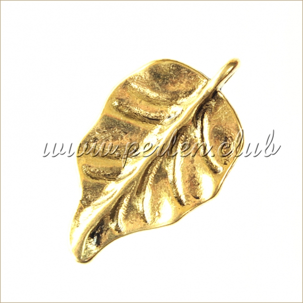 Leaf, Antique gold