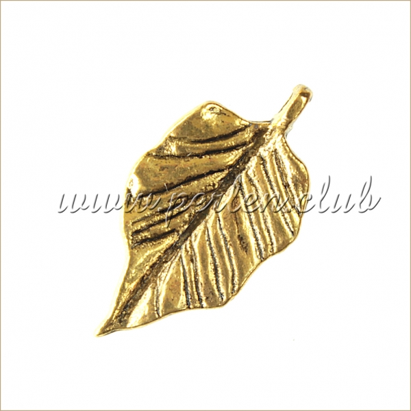 Leaf, Antique gold