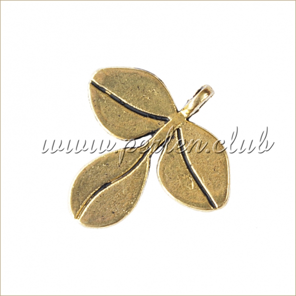 Leaf, Antique gold