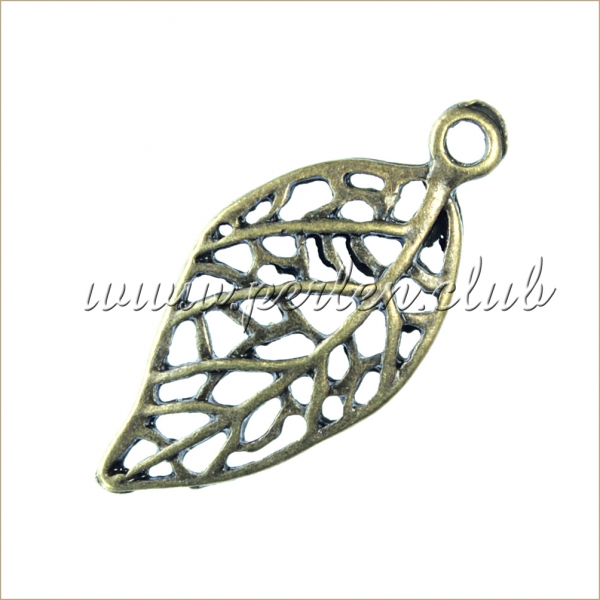 Leaf, Antique bronze