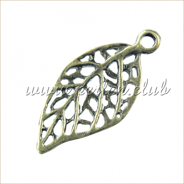 Leaf, Antique bronze