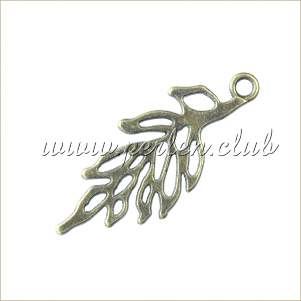 Leaf, Antique bronze