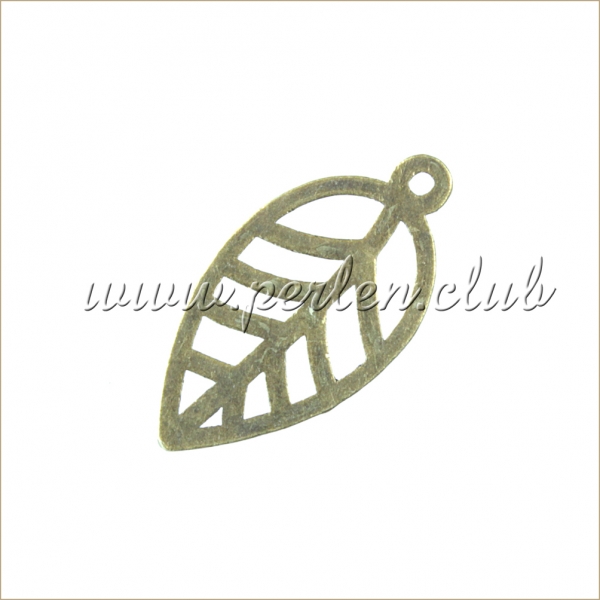 Leaf, Antique bronze