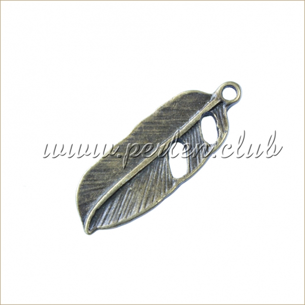 Leaf, Antique bronze