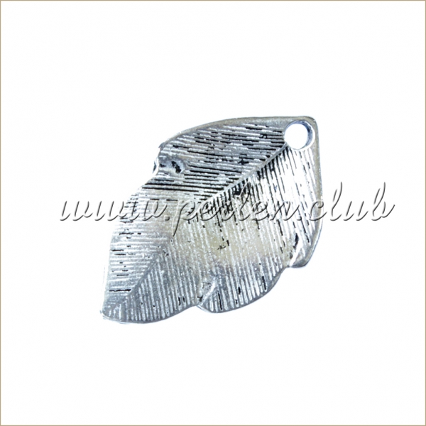 Leaf, Antique silver