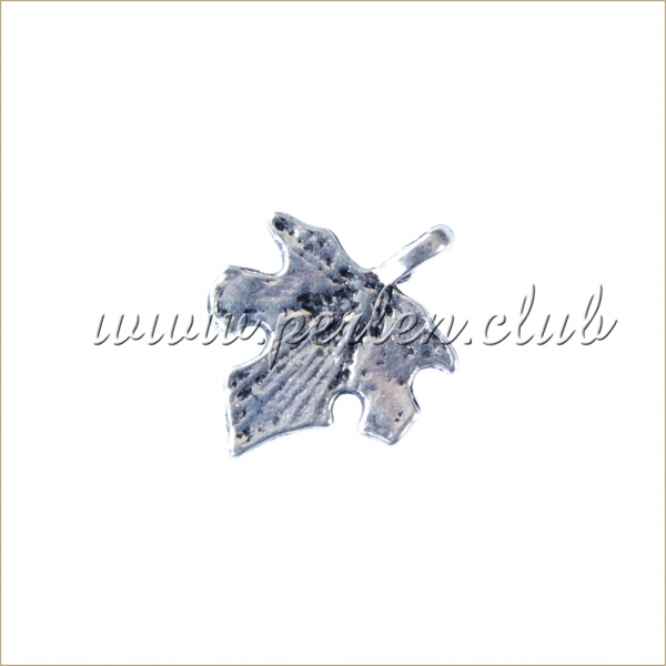 Leaf, Antique silver