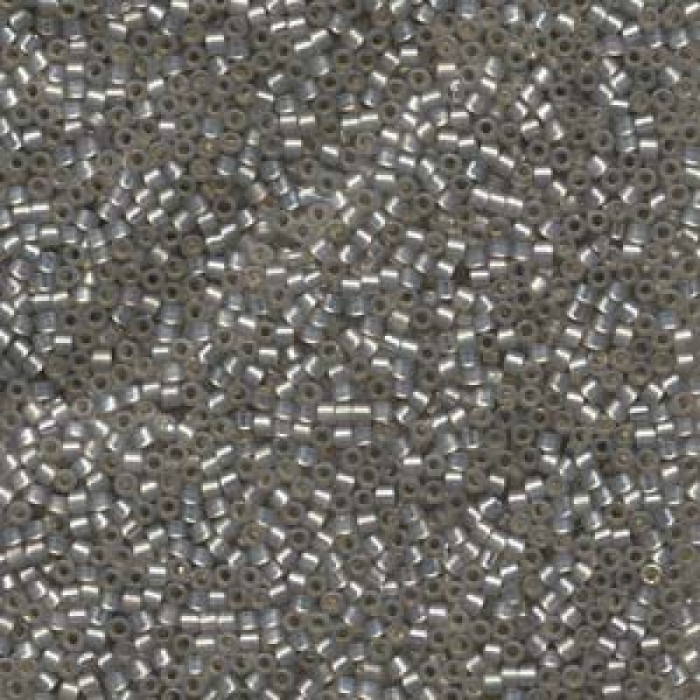 DB0630 Silver Lined Taupe Alabaster Dyed, 5g