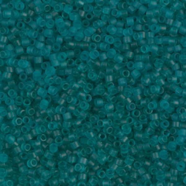 DBS1268 Matted Transparent Caribbean Teal, 3g