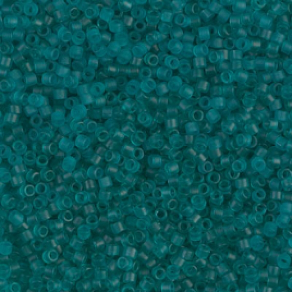 DBS1268 Matted Transparent Caribbean Teal, 3g