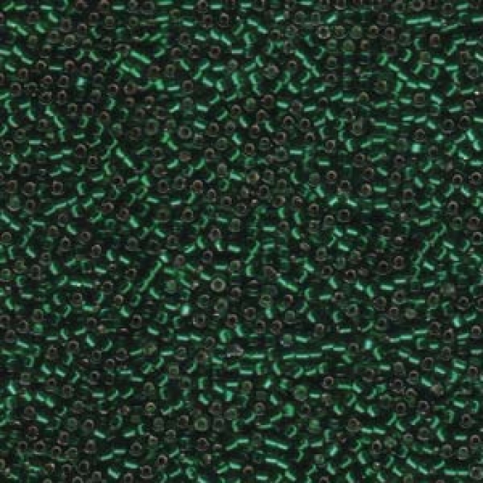 DB0148 Silver Lined Green, 5g