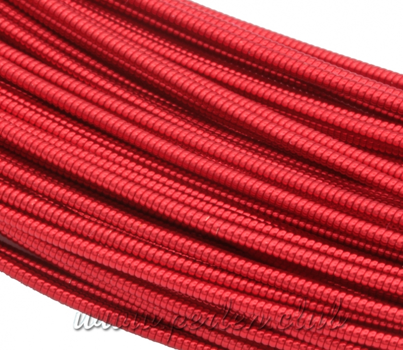 Hard French Wire 1mm, Red