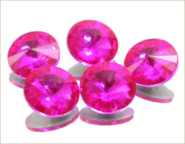 Rivoli 12mm, Fuchsia