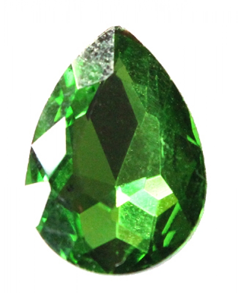 Drops 14x10mm, Moos green