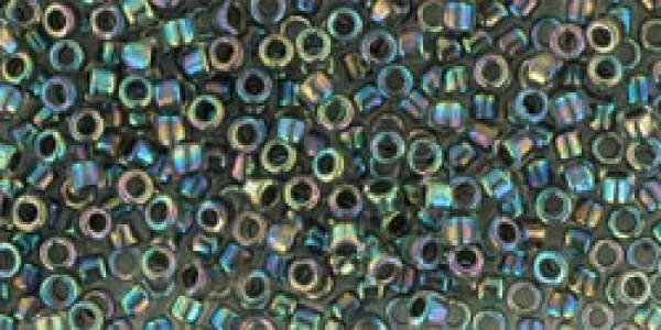 TT-01-783 Inside-Color Rainbow Crystal/Opaque Gray-Lined, 5g