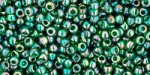 TR-11-179 Transparent-Rainbow Green Emerald, 10g