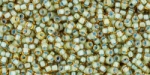 TR-15-952 Inside-Color Rainbow Lt Topaz/Sea Foam-Lined, 5g